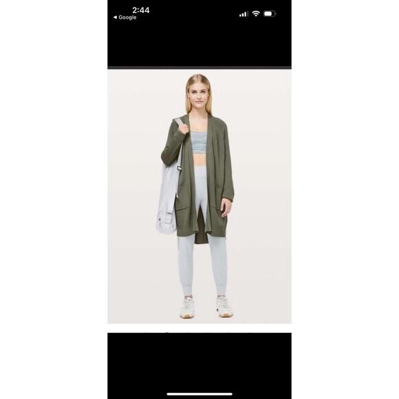Lululemon Still at Ease Wrap Long Cardigan - Picture 1 of 8